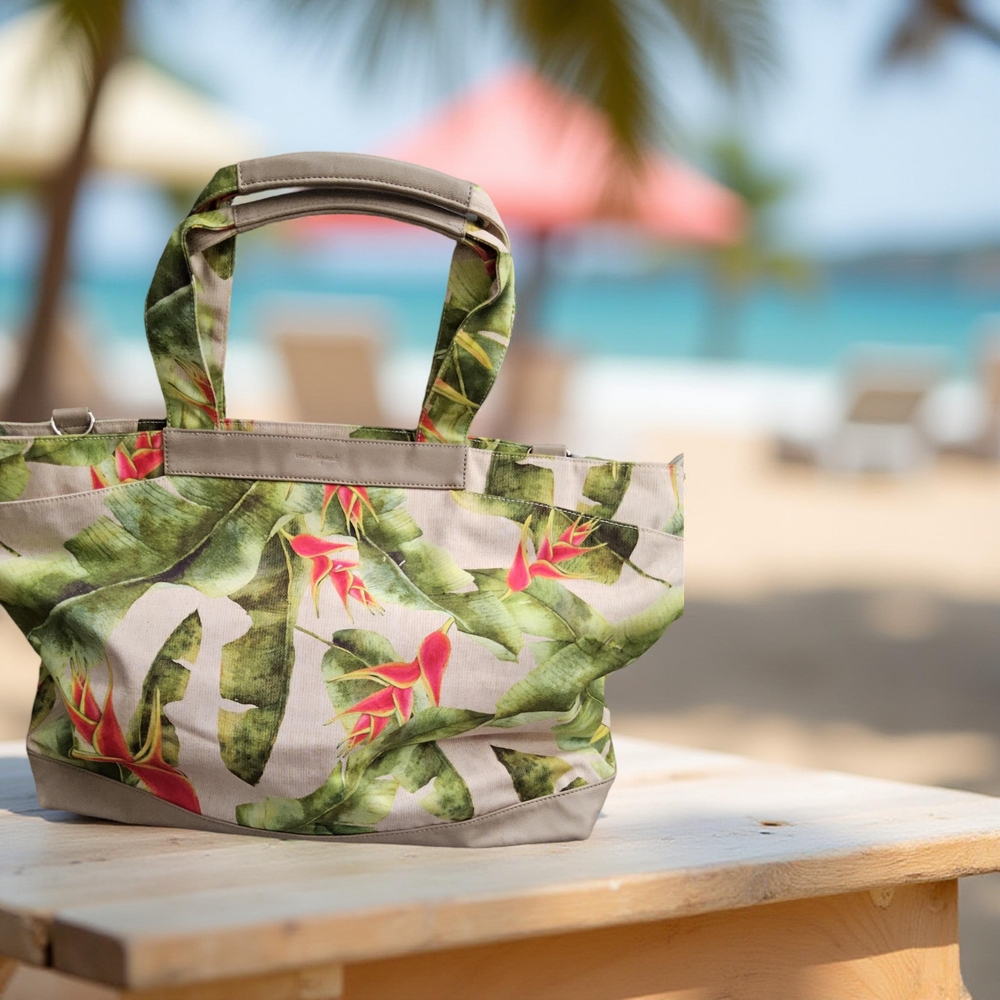 NWOT Urban Originals Tropical Print Tote Bag